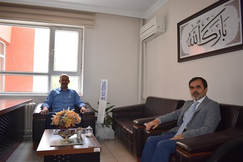 YUNUSEMRE KAYMAKAMIMIZ  SAYIN ATİLLA KANTAY'DAN İLÇE MÜFTÜMÜZ SAYIN ALİ EFE'YE İADE-İ ZİYARET
